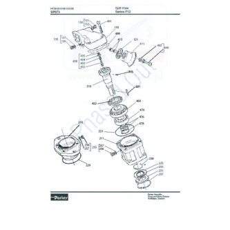 Parker timing disc F12-080 type R